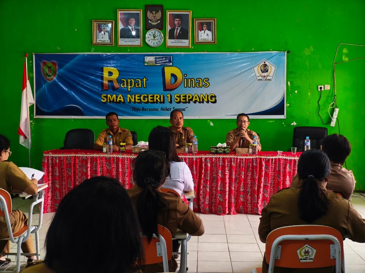 Perkuat Sinergi 2026, SMAN 1 Sepang Sambut Hangat Pengawas Pembina Baru, Bapak Lodim, S.Pd., M.Si.