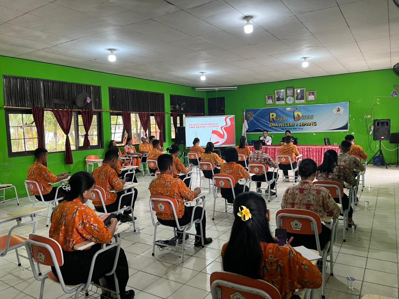 Seleksi Digital Calon Paskibraka SMAN 1 Sepang: 18 Siswa Uji Kemampuan TWK dan TIU